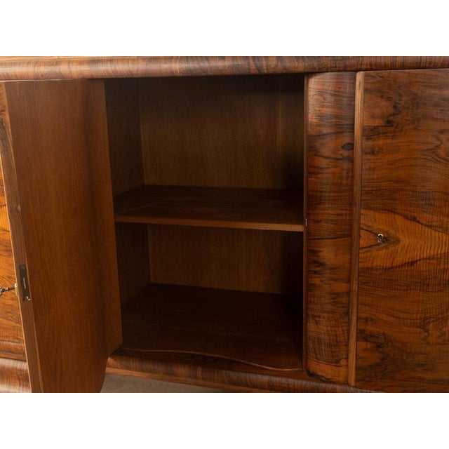 Art Deco Sideboard in Walnut, 1920s For Sale - Image 10 of 12