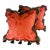 Vintage Scalamandre Classic Tasseled Silk Pillows/Pair For Sale