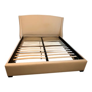 Bernhardt Upholstered Wing California King Cooper Bed For Sale