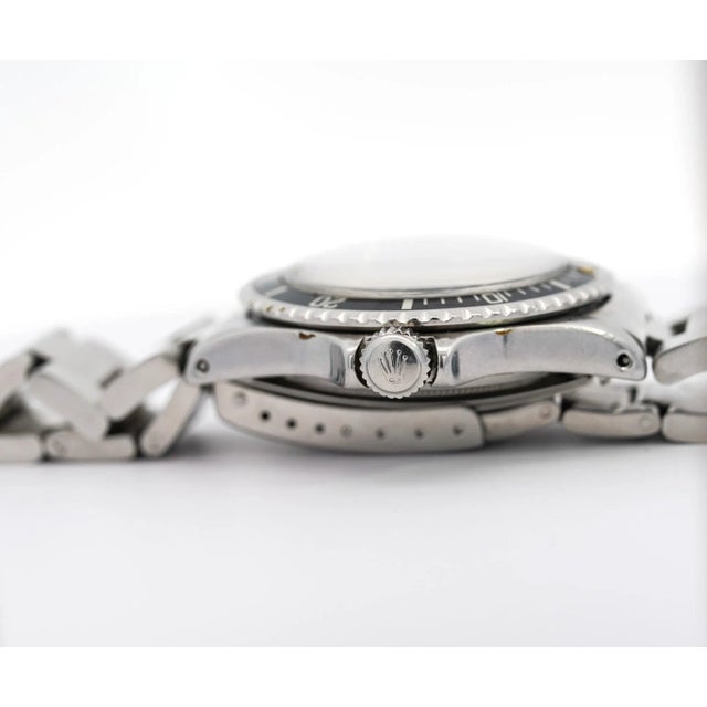 Pre-Owned Rolex Bart Simpson 5513 Submariner 40mm Steel Unpolished Circa 1960 For Sale - Image 4 of 9