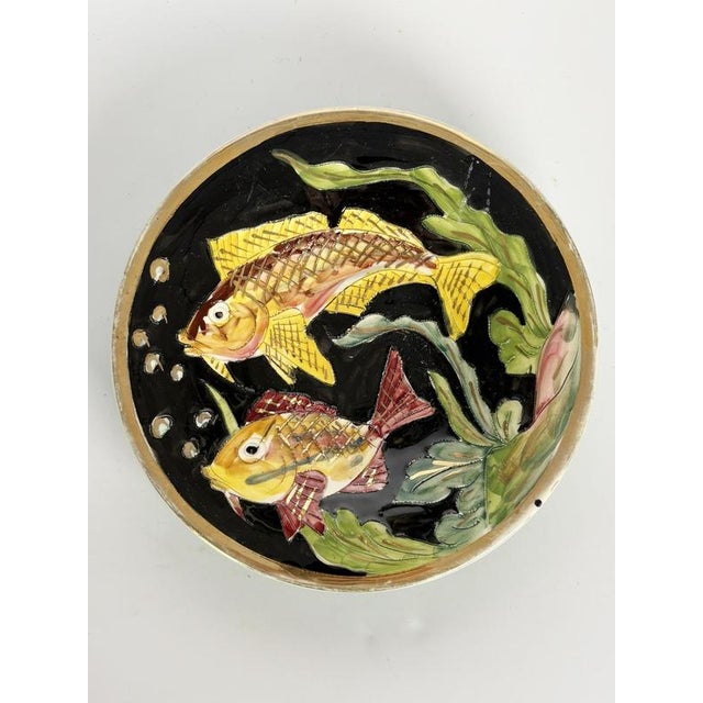 Ceramic Vide-Poche with Fish Motif, France, 1960s For Sale - Image 3 of 12