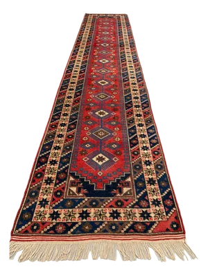 Long Turkish Runner Rug
