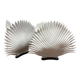 Italian Bisque Porcelain Lamps For Sale