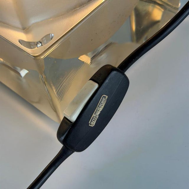 Satin Cubosfera Lamps by Mendini for Fidenza Vetraria, 1960s, Set of 2 For Sale - Image 16 of 18