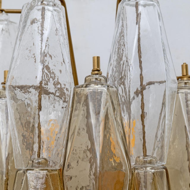 Mid-Century Italian Murano Glass Poliedri Sconces, 2000s, Set of 2 For Sale - Image 6 of 10