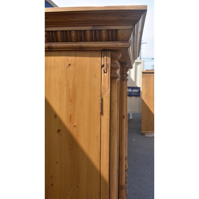 Pine Two Door Armoire, Hungary, Circa 1890 For Sale - Image 14 of 17