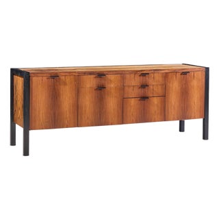 Herman Miller Mid Century Rosewood Credenza For Sale