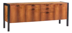 Herman Miller Mid Century Rosewood Credenza