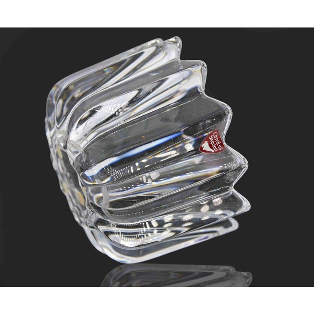 Crystal Bowl from Orrefors, Sweden, 1970s For Sale - Image 3 of 6
