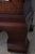 Henkel Harris Beveled Glass #2348 Mahogany Curio Cabinet For Sale - Image 12 of 18