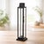 Kenneth Ludwig Chicago Modern Iron and Glass Taper Candle Lantern 15.75"H For Sale - Image 4 of 4