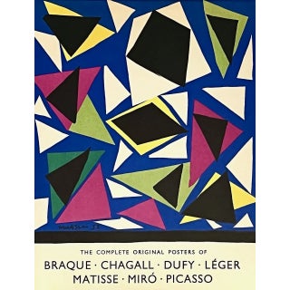 Henri Matisse Lithograph Cover Art in Posters 1959 For Sale