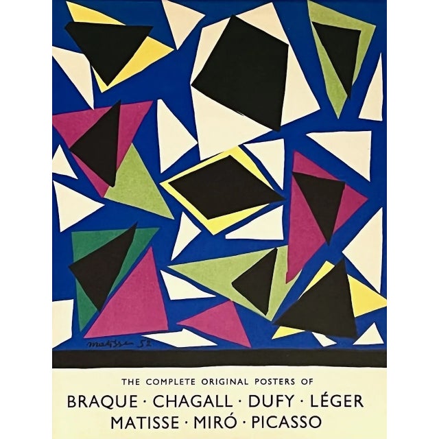 Henri Matisse Lithograph Cover Art in Posters 1959 For Sale