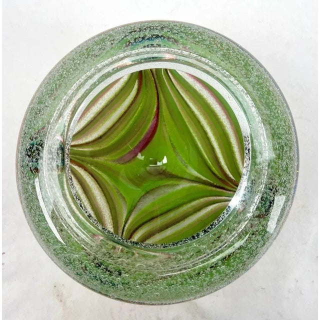 Studio Bubble Glass Bowl by Erwin Eisch for Eich Frauenau Glassworks, 1950s For Sale - Image 6 of 11