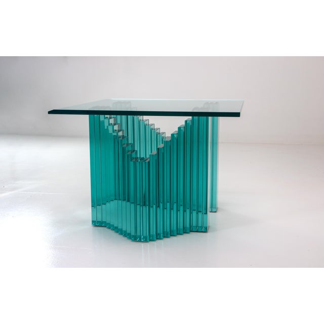 Blue Supercalif Coffee Table by Luigi Massoni for Gallotti & Radice, 1990s For Sale - Image 8 of 12
