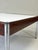 Brown Scandinavian Coffee Table with Teak in Chrome and White Laminate, 1960s For Sale - Image 8 of 12