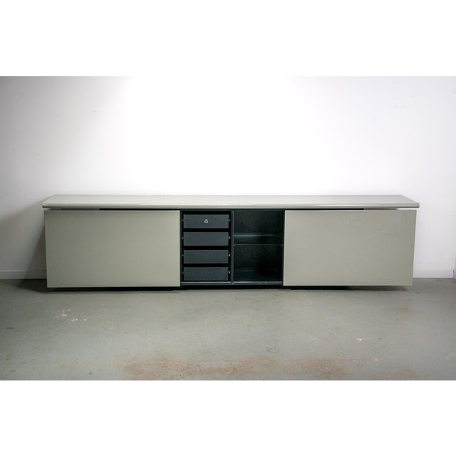 1980s Sheraton Sideboard by Giotto Stoppino for Acerbis, 1980 For Sale - Image 5 of 10