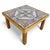 The tiger oak side table is a stunning mid century rustic end table that combines solid oak craftsmanship with decorative...