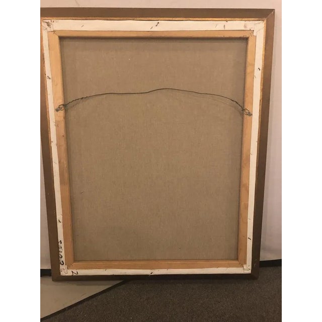 Columbian Catalina Oil on Canvas Painting Signed Sonia Bulley For Sale - Image 9 of 10