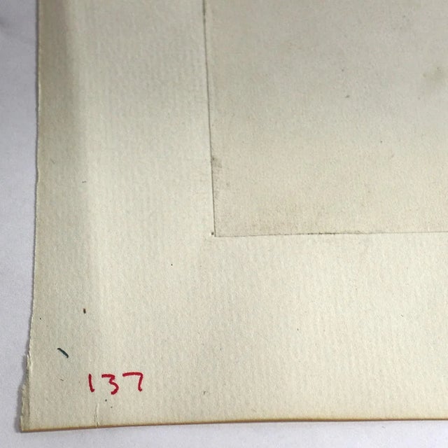 1920s Jean-Louis Forain Crayon Pencil on Paper Drawing, Nude Standing Akimbo For Sale - Image 5 of 8