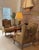 Pair of Custom Louis XV–Style Wingback Bergère Chairs with Botanical Pheasant Upholstery This duo has the increasingly...