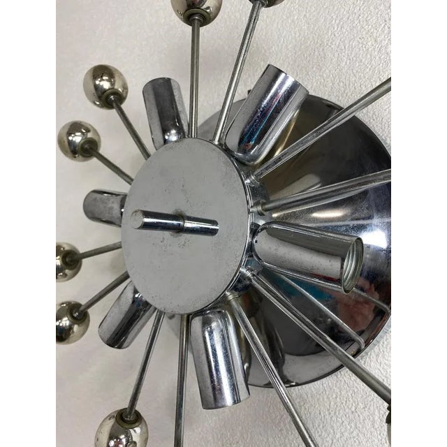 Space Age Sputnik Wall Lamp, 1960s For Sale - Image 6 of 7