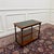 English Side Table with Green Leather Top For Sale - Image 10 of 10