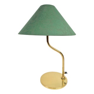 Vintage Regency Brass Table Lamp in the style of Josef Frank, 1960s For Sale
