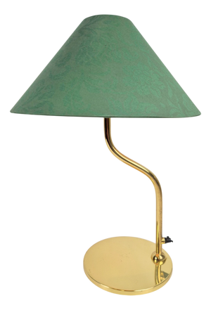 Vintage Regency Brass Table Lamp in the style of Josef Frank, 1960s