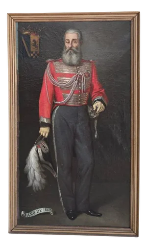 Eduardo de Sada y López-Lisperguer, 6th Marquis of Campo Real, 1867, Canvas Painting, Framed