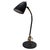 Swiss Belmag Articulating Goose Neck Desk Lamp designed by Christian Dell. Christian Dell for Belmag, Zurich Brass...