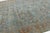 Sky Blue Antique Mahal Wool Rug in Muted Muted Sky Blue and Terracotta For Sale - Image 8 of 11