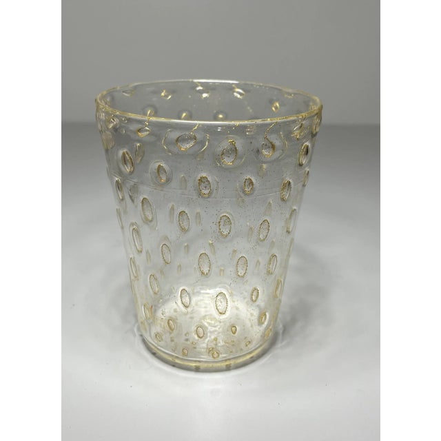 2000 - 2009 Striulli Verte D’Arte Murano Glasses Set Signed - Set of 6 For Sale - Image 5 of 7
