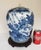 Vintage Chinese Blue & White Porcelain Ginger Jar With Birds & Bamboo, Wood Stand For Sale - Image 10 of 10