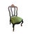 Vintage Elegant Venetian Side Chair With Thai Silk Circa 1960 For Sale - Image 9 of 12
