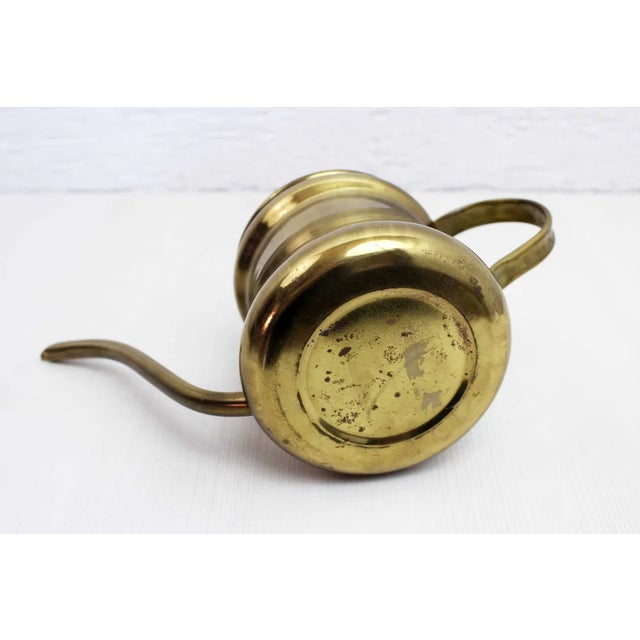 Vintage Brass Watering Can, 1960s For Sale - Image 4 of 11