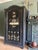 Vintage pine wardrobe, we have added a Folk Art design depicting Swans and daisies. The wardrobe has a wonderful patina....