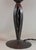 Burnt Orange French Art Deco Table Lamp by Charles Schneider 1925 France - A Pair For Sale - Image 8 of 8