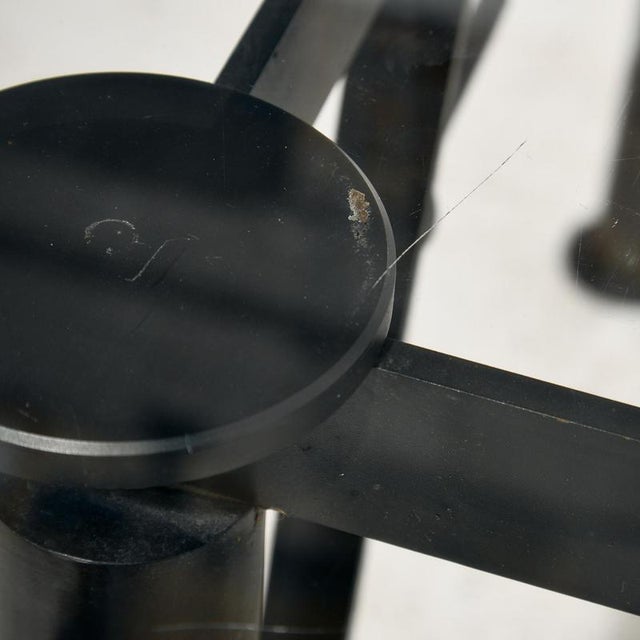 Washington Glass Console Table by Jean-Michel Wilmotte, 1980s For Sale - Image 6 of 14