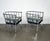 Modern Late 20th Century Pair of Chrome Barrel Lounge Chairs For Sale - Image 3 of 14