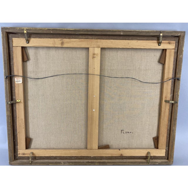 John Hunter Thompson (British, 1808-1890) Large Oil Painting of a Favorite Dog Named Flora For Sale - Image 13 of 14