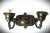 Antique Victorian Bronze Two Arm Elaborate Wall Sconce, Late 19th Century For Sale - Image 12 of 12
