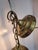 1920s Vintage Brass Lantern Neo Decor Starburst Etched Glass Chandelier Entryway, Old World Glam For Sale - Image 5 of 10