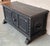 18th Century Italian Carved Cassone Trunk With Inside Carved Raised Panel For Sale - Image 4 of 12