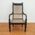 Early 19th Century Ebony Carved Grandfather Shell Mark Chair For Sale - Image 10 of 17