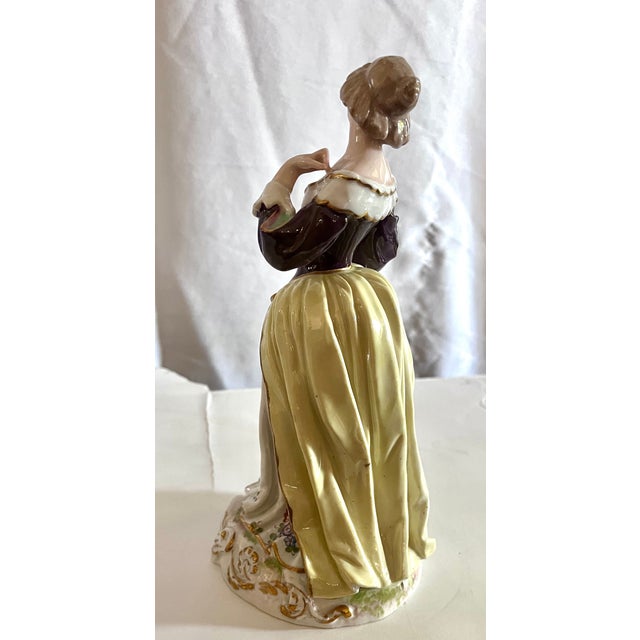 Ceramic Antique French Samson Porcelain Figurines With B. Altman Provenance - Pair For Sale - Image 7 of 17
