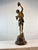 French Antique French L. & F. Moreau Bacchus Spelter Sculpture, 28"h For Sale - Image 3 of 18