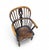 Antique Windsor High Spindle Back Armchairs in Elm Wood, 1800s, Set of 4 For Sale - Image 14 of 16