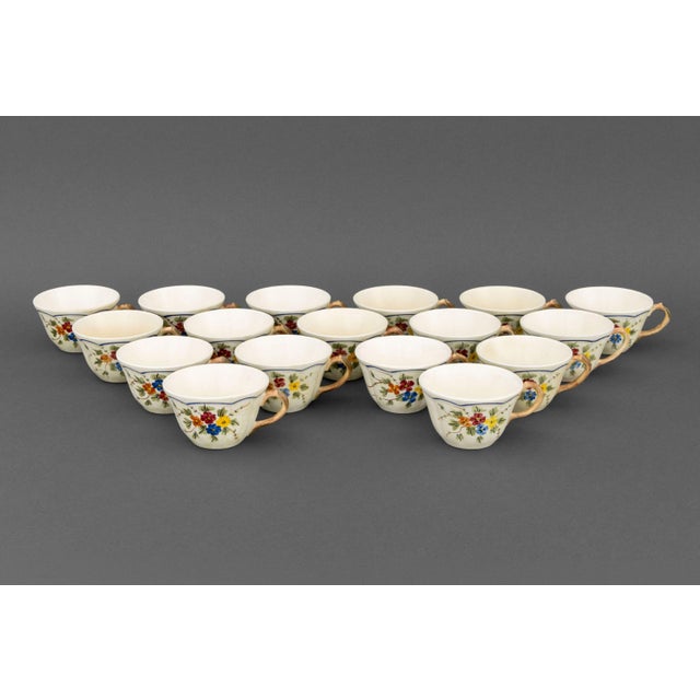 French Longchamp "Nemours" Ceramic Partial Dinner Service Set For Sale - Image 10 of 18