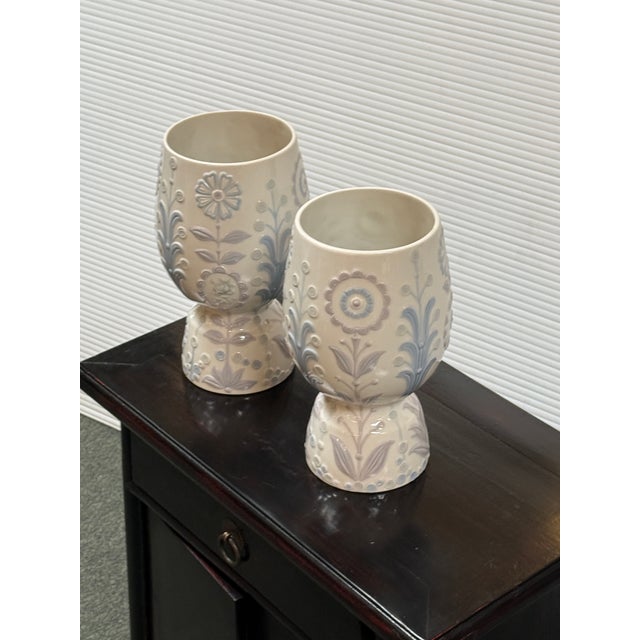 Design Plus Gallery presents the Porcelain Vases "Floral Jug" by Julio Fernández for Lladró. The vase is a highly...